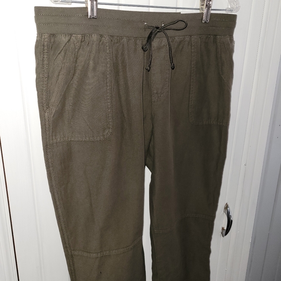 Maurices Olive Green Weekend Pants - Picture 4 of 6